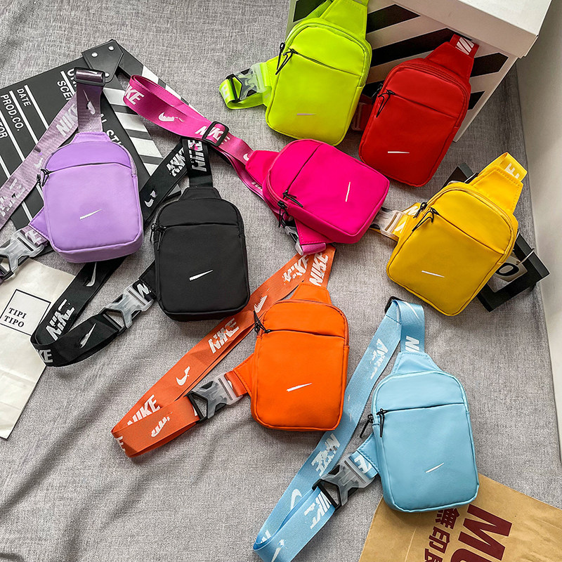 Trendy Brand Ins Chest Bag Wang Yibo Same Style Sports Outdoor Children's Bag 2025 New Fashion Small Bag Children's Bag