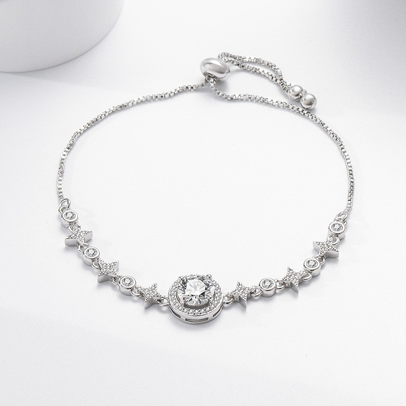 Pulsera estrella con bolso redondo SL-74