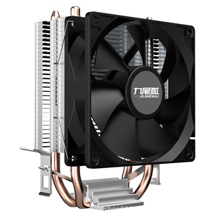 Nine-Tailed Fox 2t Desktop Computer Cpu Radiator Fan 2 Copper Tubes 1150/1151/1700/2011Amd