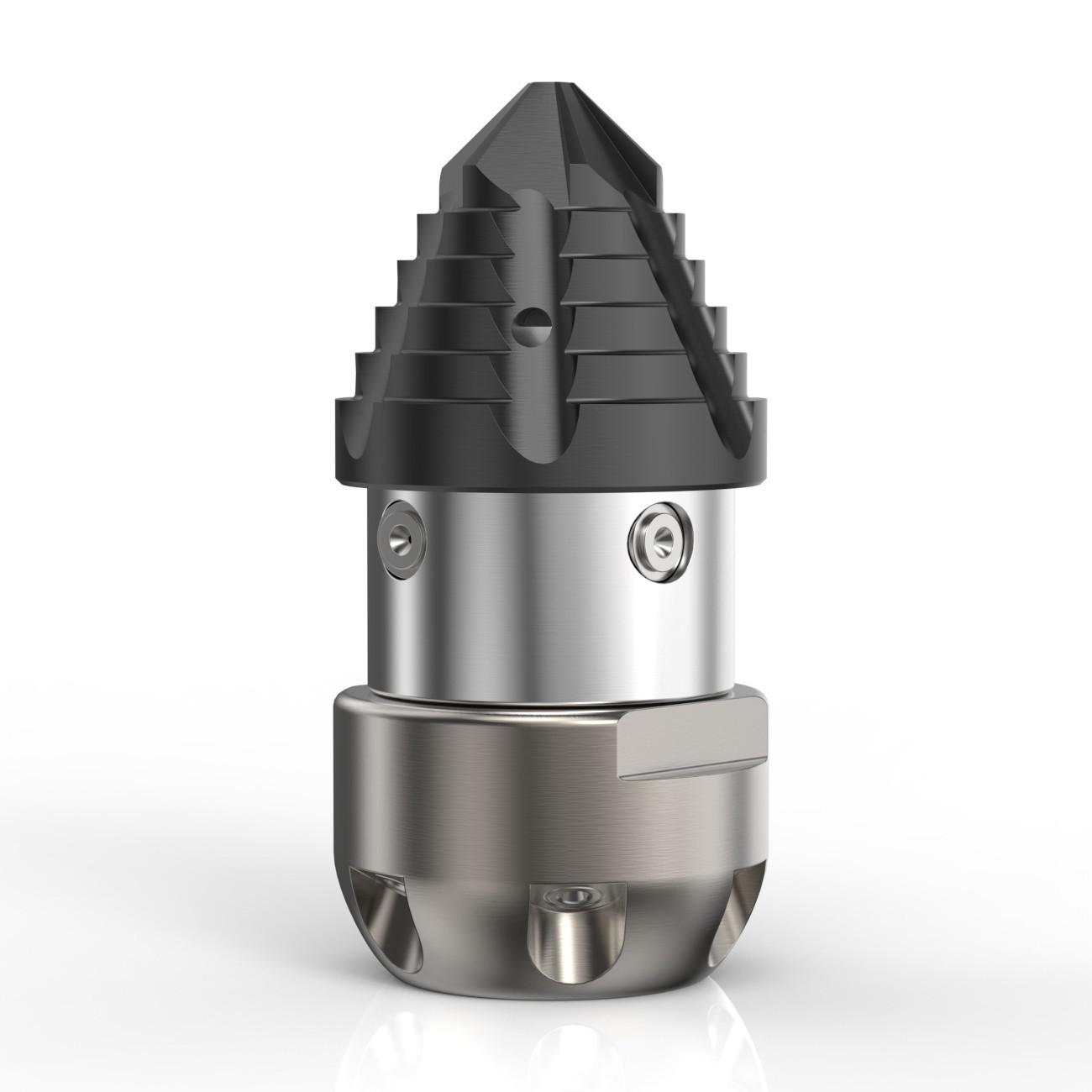 高压管道疏通旋转宝塔喷头侧4后6下水道冲洗水雷40升大流量