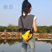 zhR漂流防水包海边斜挎包手提桶包单肩女时尚年轻收纳游泳小个防