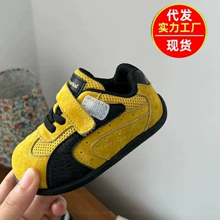 春季儿童赛车鞋男童潮款德训鞋女宝宝软底防滑学步鞋百搭运动鞋子