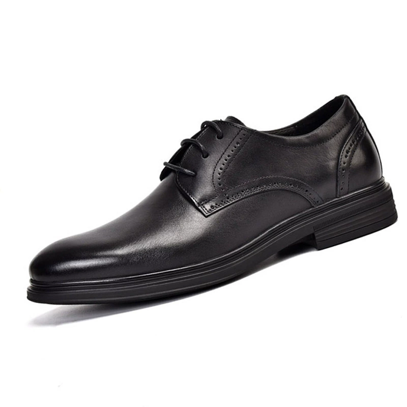 Footwear, men's autumn breathable classic suit jacket English style, wedding shoes for leisure for leather shoes, genuine leather, cowhide