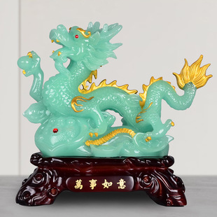 Good luck dragon year zodiac decoration creative home living room wine cabinet decoration Dragon crafts insurance will sell gifts