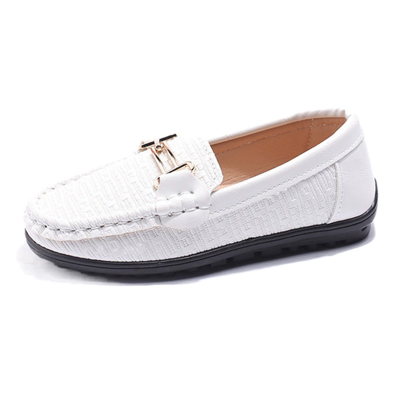 Модные маленькие кожаные туфли в британском стиле для маленьких мальчиков, детские повседневные шапочки, новинка осени 202, детская обувь на одной ноге