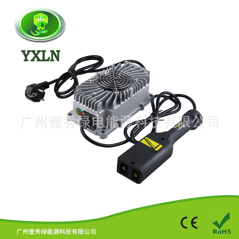 工厂批发平角小八角SB50A防水36V5A 36V 6A铅酸高尔夫球车充电器