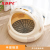 Xin Ding Pet Cat West Half -closed cat bed Hand -lacked space cabin Winter warm and thickened long hair cat nest cat cage