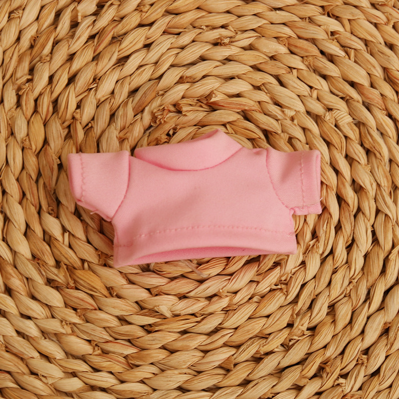 Juguetes de peluche Camisa Ropa Colgante Accesorios para muñecas Muñeca 10cm Dientes faltantes Muñeca de algodón Ropa Accesorios