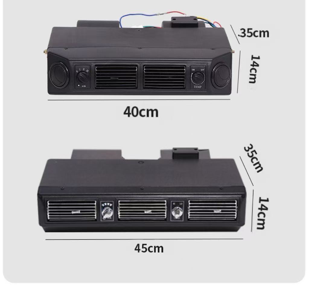 Source Factory Car Air Conditioning Electric Kit 12V24V Universal Heating and Cooling Type for Business Vehicles and Vans, Wholesale