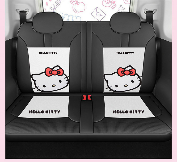 High-end new car special all-inclusive seat cover 4S shop Hellokitty Changan waxy corn cartoon four seasons mat
