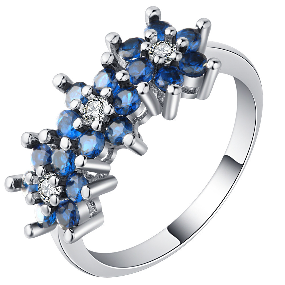 ring with stone with zircon