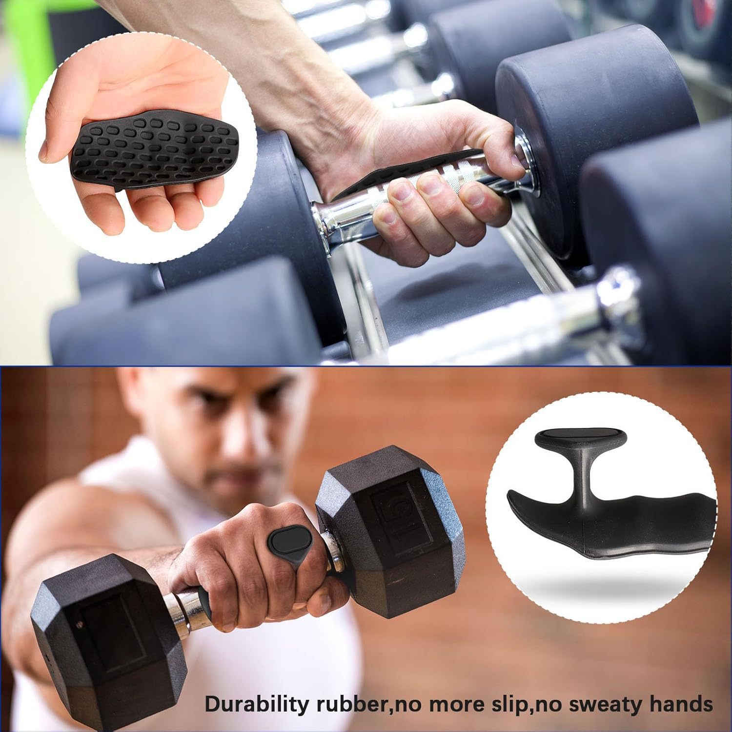 Nuevo producto transfronterizo Amazon Grip strengthener agarra ejercitador de dedos guantes de levantamiento de pesas estilo caliente
