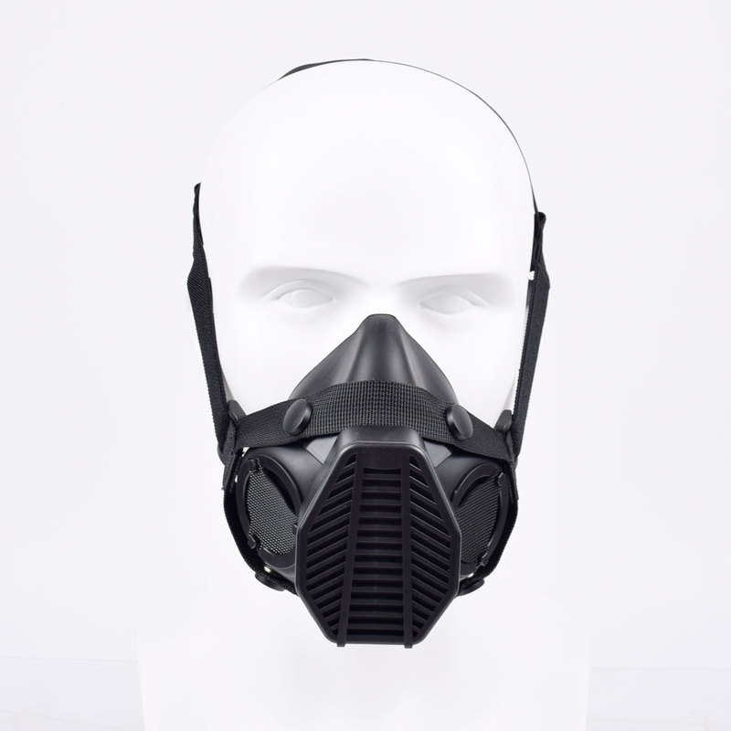 Tactical Mask Cycling Climbing Breathable Mask Special Tactical Respirator Wear Resistant Durable Convenient Use Dual Mode