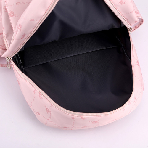New large-capacity backpack, ins trendy, simple, junior and high school college student school bag, lightweight loli girl backpack