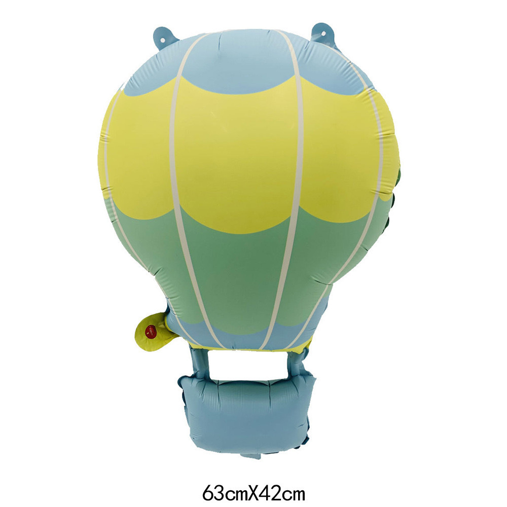 INS Corea del Sur mate Oso de aluminio globo de dibujos animados avión coche decoración de la fiesta de cumpleaños