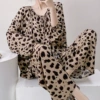 2421 Leopard print + hair ring