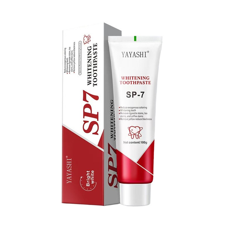 [especial para el cabello] pasta de dientes yayashi SP - 4 SP - 7 guía blanca profunda 7,5% pasta de dientes para niños con hidroxifosfolaf image 8