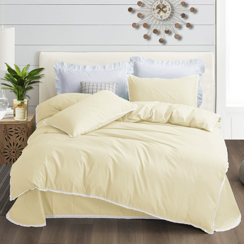 Cotton duvet cover, bedspread, simple and elegant design, 1.5m, 1.8m