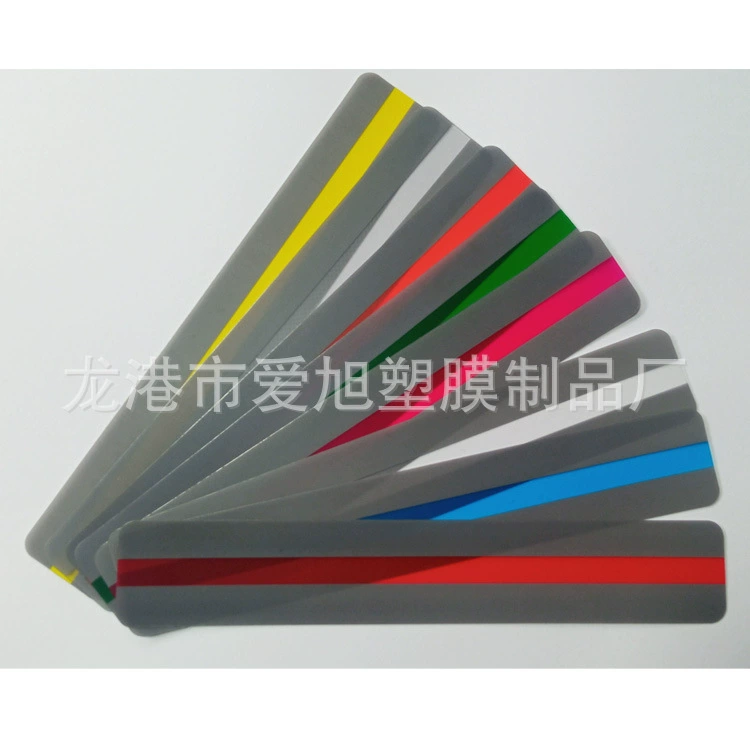 Прозрачный цвет ПЭТ руководство трансграничной электронной коммерции горячей продажи продуктов цвет закладки руководство пояса