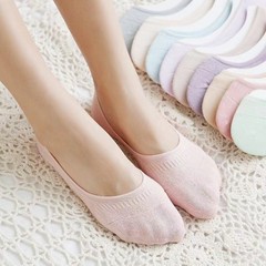 [Women's Socks Invisible Boat Socks Spring and Summer Style Shallow Mouth Low Cut Versatile Socks New Product Comfortable Solid Color]