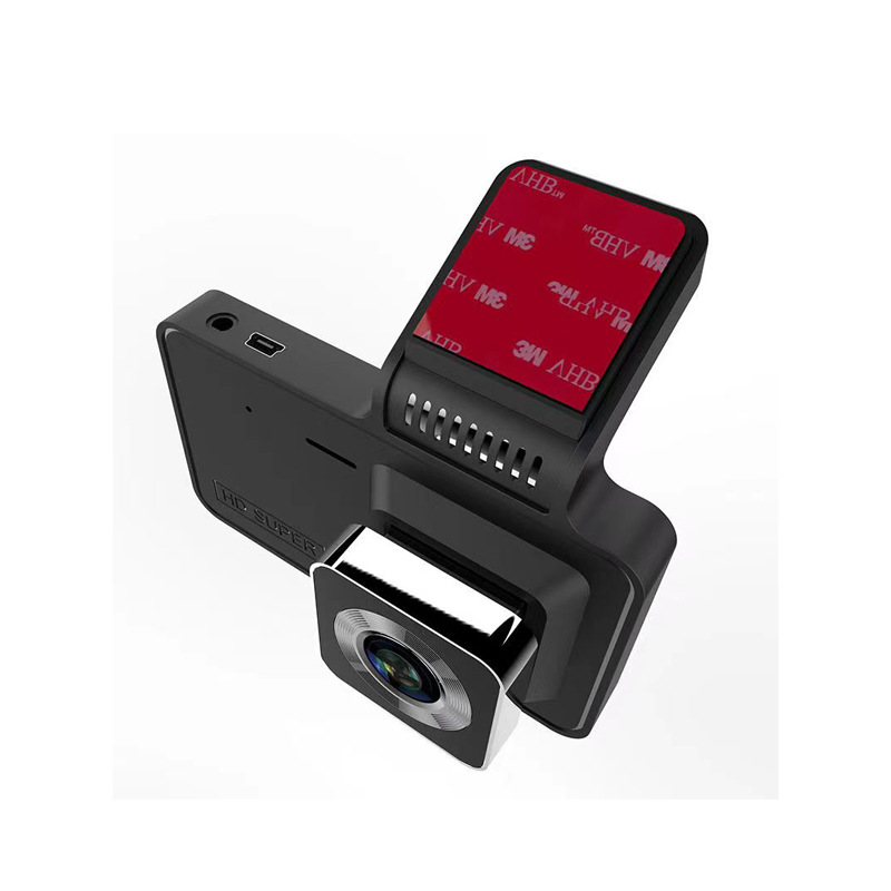 Cross-border dashcam with high-definition night vision, dual recording, dual lens 4.5inch car recorder, reverse camera wholesale