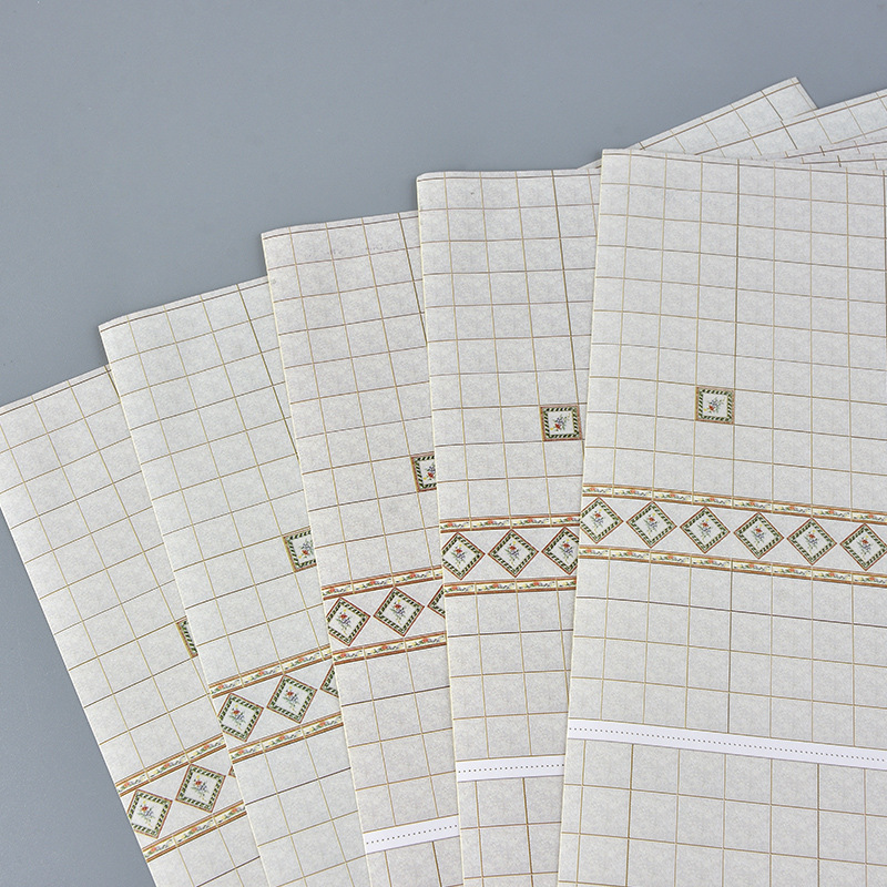 Bandeja de arena de interior edificio modelo pegatina papel pintado piso cinta adhesiva 1:25