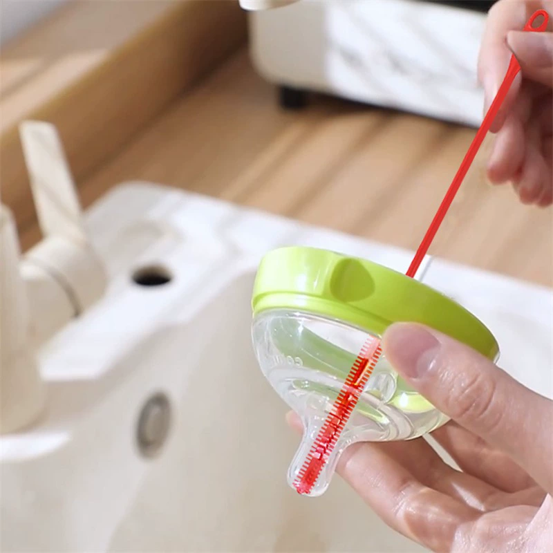 Амазонка Горячая продажа силиконовая щетка для всасывания 8 мм повторное использование щетки для пробирки пищевой силиконовая соска для всасывания щетка