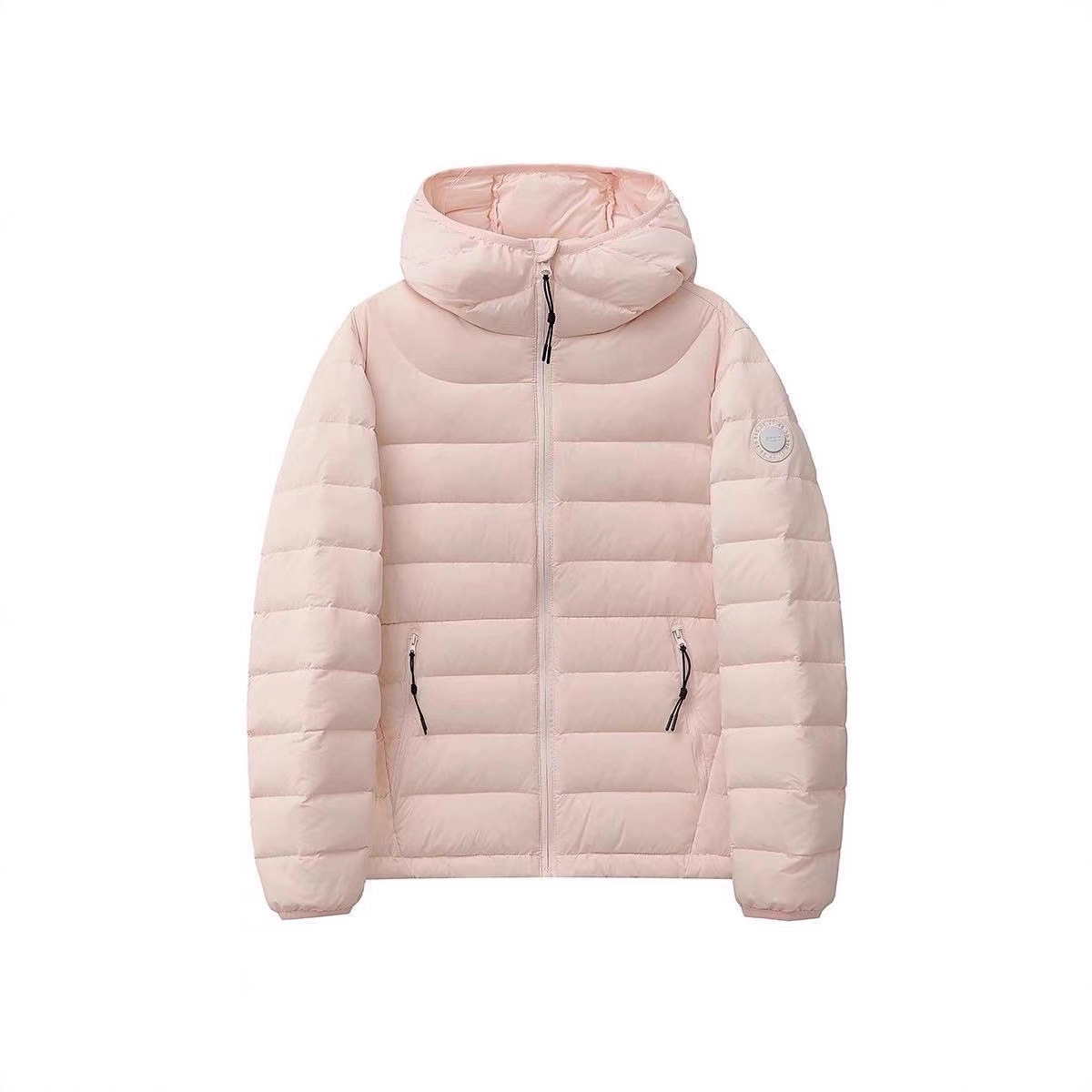 90 White Duck down 2025 New down Jacket Women's Short Hooded Lightweight Student Men's and Women's Same Style Slim Autumn and Winter Jacket