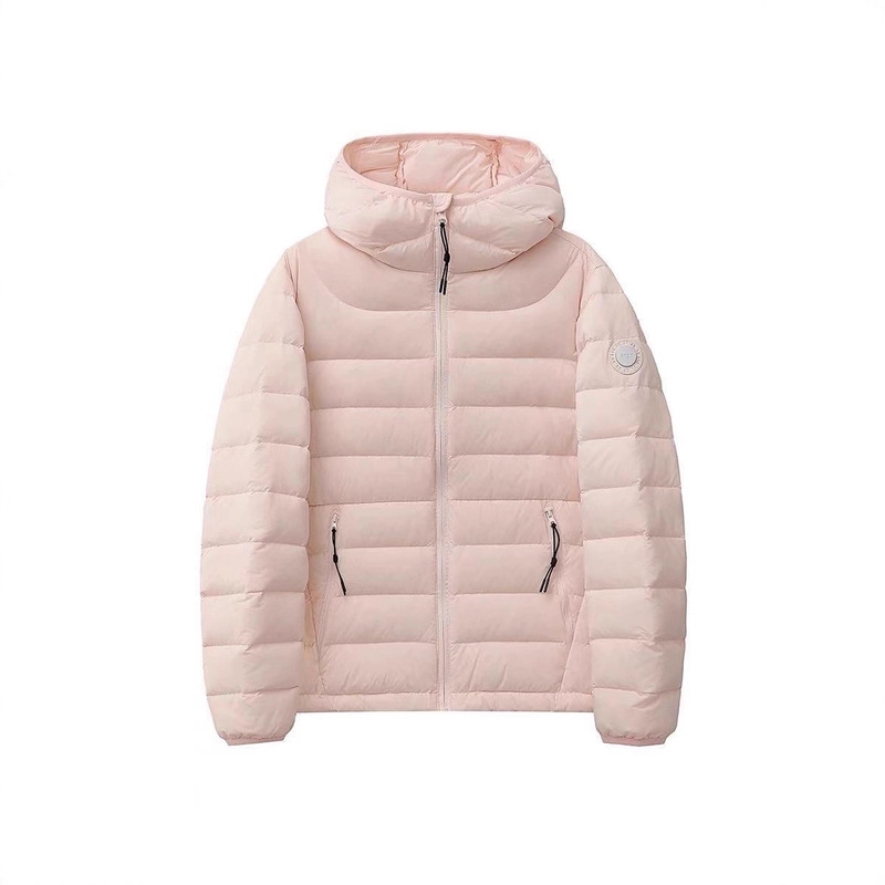 90 White Duck down 2025 New down Jacket Women's Short Hooded Lightweight Student Men's and Women's Same Style Slim Autumn and Winter Jacket