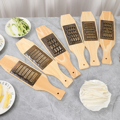 14th copper screw fixed wood board peeler household potato carrot hanger fast old-style vegetable cutter factory