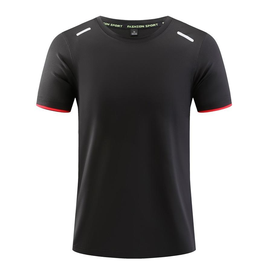 Camisa publicitaria Camiseta con logotipo impreso de manga corta superior al aire libre maratón Camiseta súper suave transpirable ropa deportiva ventas directas de fábrica