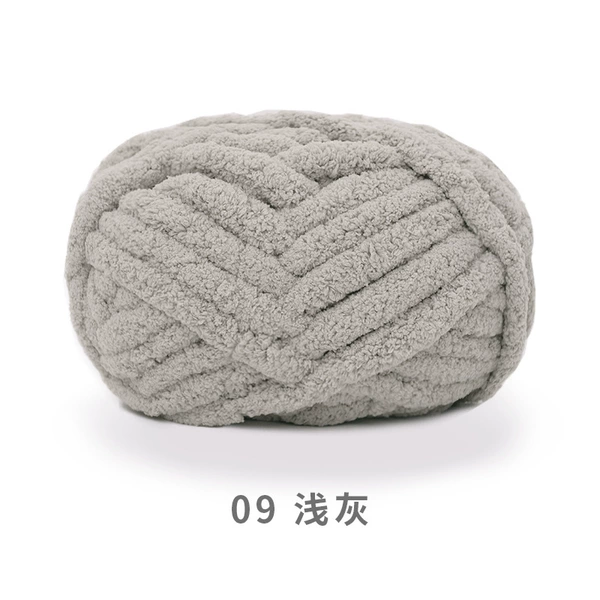 [25.6米*226克*09浅灰*2cm直径*100%涤纶*/]