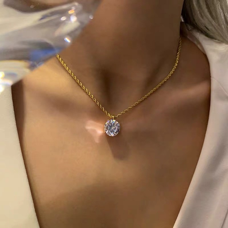 S999 saf gümüş inci kolye kadın niş tasarım hafif lüks yüksek kalite dökülmez renk basit clavicle zincir aksesuarı toptan