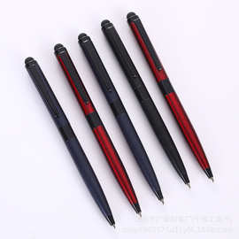 批发商务办公圆珠笔金属磨砂中油笔 企业活动伴手礼原子笔 印logo