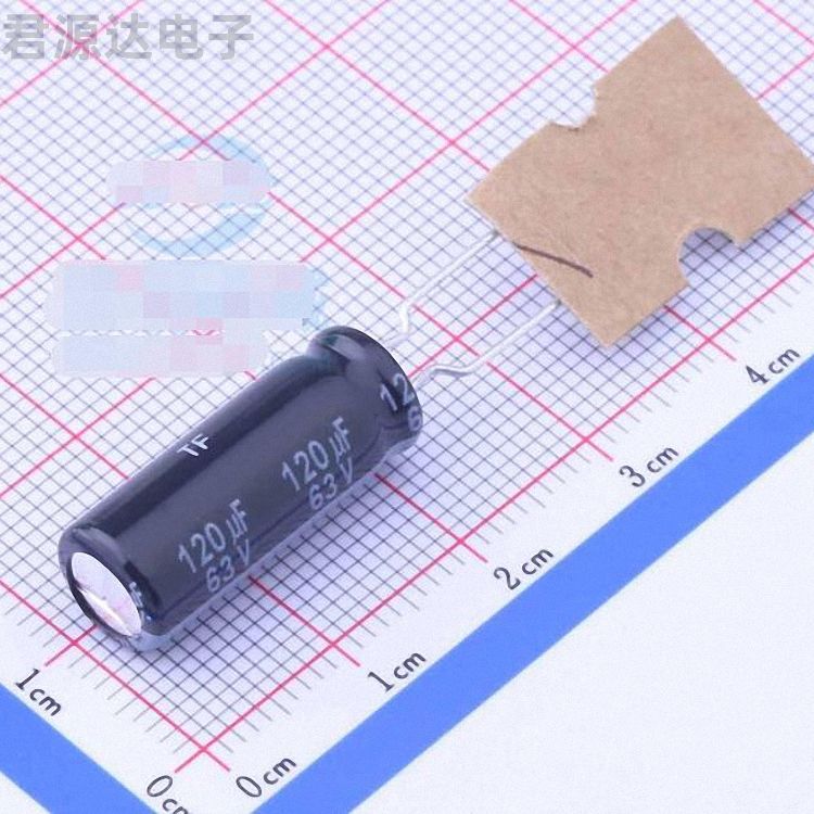 EEUFR1J121LB描述120uF 63V电解电容器