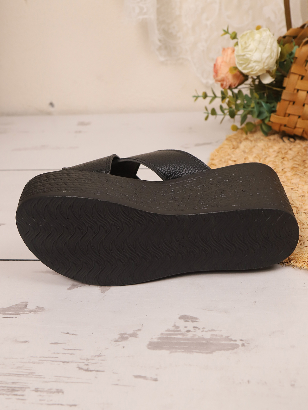 Women's Wedge Platform Strap Sandals For Summer Casual Wear_voghion.com