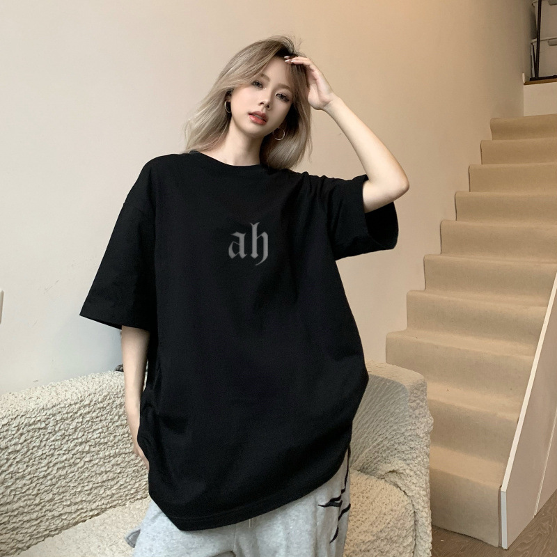 Nasa Collaboration Heavyweight Pure Cotton Short-Sleeve T-Shirt Unisex Couple's Outfit Trendy Brand Loose Fit Spring/Summer New Top Nasa Collaboration Heavyweight Pure Cotton Short-Sleeve T-Shirt Unisex Couple's Outfit Trendy Brand Loose Fit Spring/Summer New Top