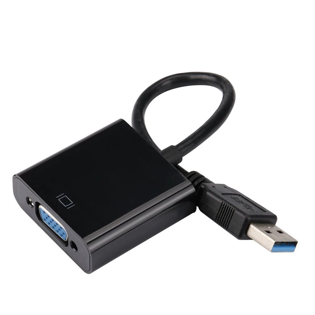 Кросс-бордер USB3.0 ротор VGA ротор кабель без драйвера 1080p USB3.0 к VGA линия передачи для компьютера