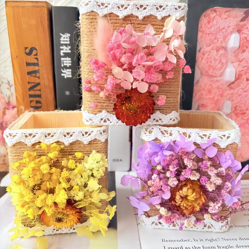 Пучка держатель DIY материалы ручной работы, сушеные цветы, деревянные детские сады