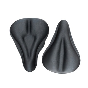 Bicycle accessories cushion cover mountain bike seat cover silicone saddle cushion bicycle equipment seat board riding