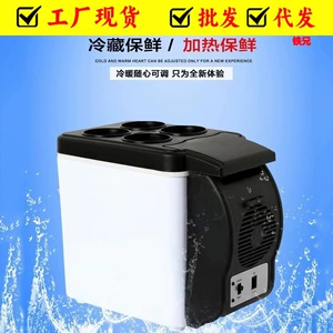 6L Avtomobil Mini Soyuducusu Elektron Soyutma və Qızdırma Portativ