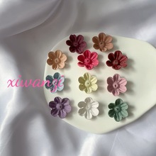 手工定型多色超纤皮压花片花瓣diy花朵DIY材料服装鞋帽饰品配件