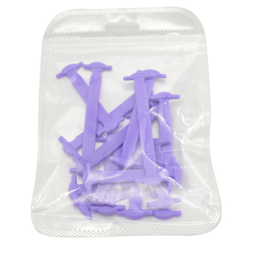 Lazy Shoes Lace Tying Clips, Non-Tying Shoelaces for Adults and Children, Colorful Laces, W-shaped Non-Tying Silicone Elastic Shoelace Clips