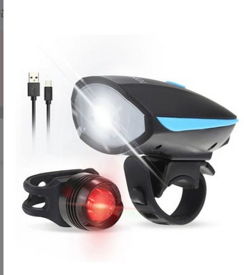 自転車ライト7588スピーカーライトヘッドライトusb充電マウンテンバイク防水ライト自転車夜ライドアクセサリー装備|undefined