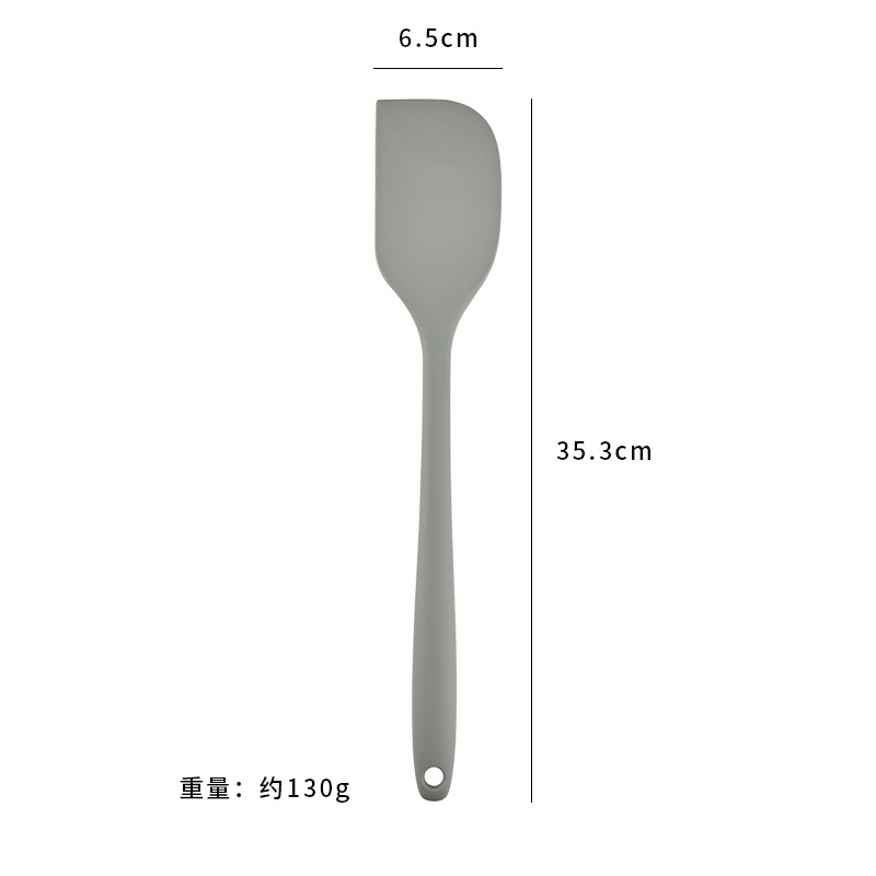 Raspador de silicona personalizado todo incluido raspador de silicona todo en uno raspador de mezcla de crema de cocina raspador de espátula para hornear resistente a altas temperaturas