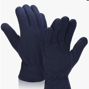 2020 fleece thickened gloves 8 colors fashion simple warm gloves cross-border new gloves wholesale