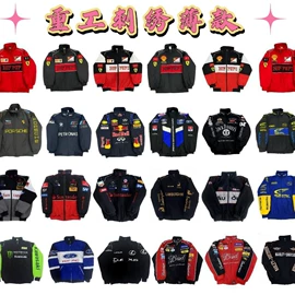 赛车服;男式PU皮衣;男式夹克