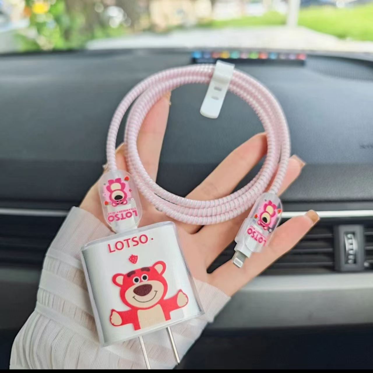 Aplicable a Apple 14 Cable Cover iPhone 13 Cargador Head 12 Promax Winding Cable Cover iPad