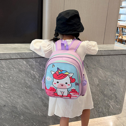 Foreign trade kindergarten school bag cartoon cute children's backpack small backpack for boys and girls of middle and middle classes