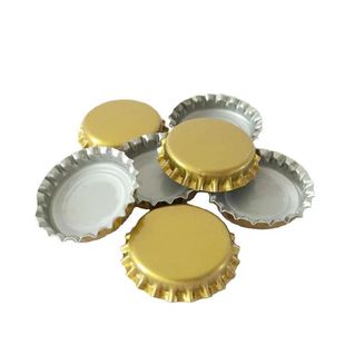 Beer Bottle Cap, Soda Bottle Cap, Beverage Cap, Crown Cap, Wholesale Craft Cap, Tinplate White Pe Gasket